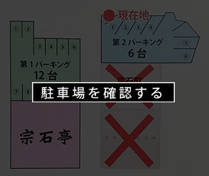 宗石亭駐車場